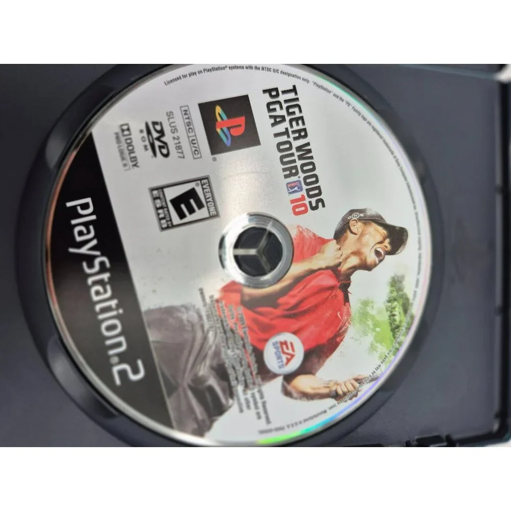 Sony PS 2 Tiger Woods PGA Tour 10 EA Sports PlayStation 2 Golf Game Rated E